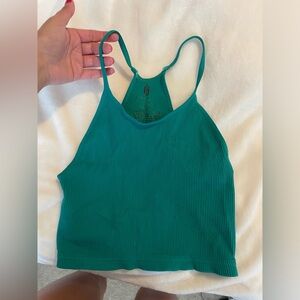 Free people movement rib crop tank